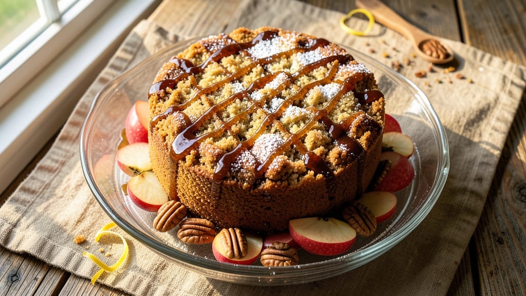 Apple Jack Cake Recipe: Boozy Caramel Swirl With Spiced Frosting