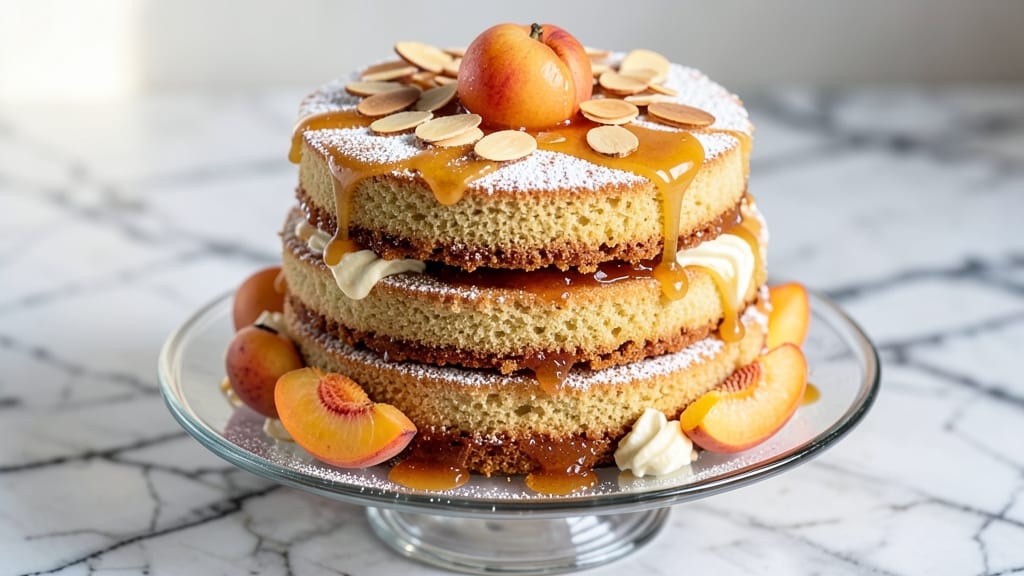 Apricot Sponge Cake Recipe: Light Layers With Zesty Citrus Glaze
