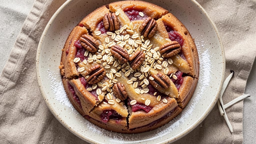 Apple Puree Cake Recipe: Spiced Vanilla Layers With Buttery Streusel Crunch