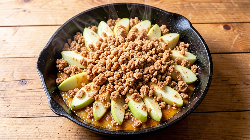 Apple Dump Cake Recipe From Scratch: Warm Spiced Apple Filling With Buttery Streusel Crown