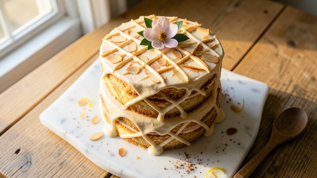Martha Stewart's Almond Wedding Cake Recipe: Elegant Layers With Vanilla Bean Secret