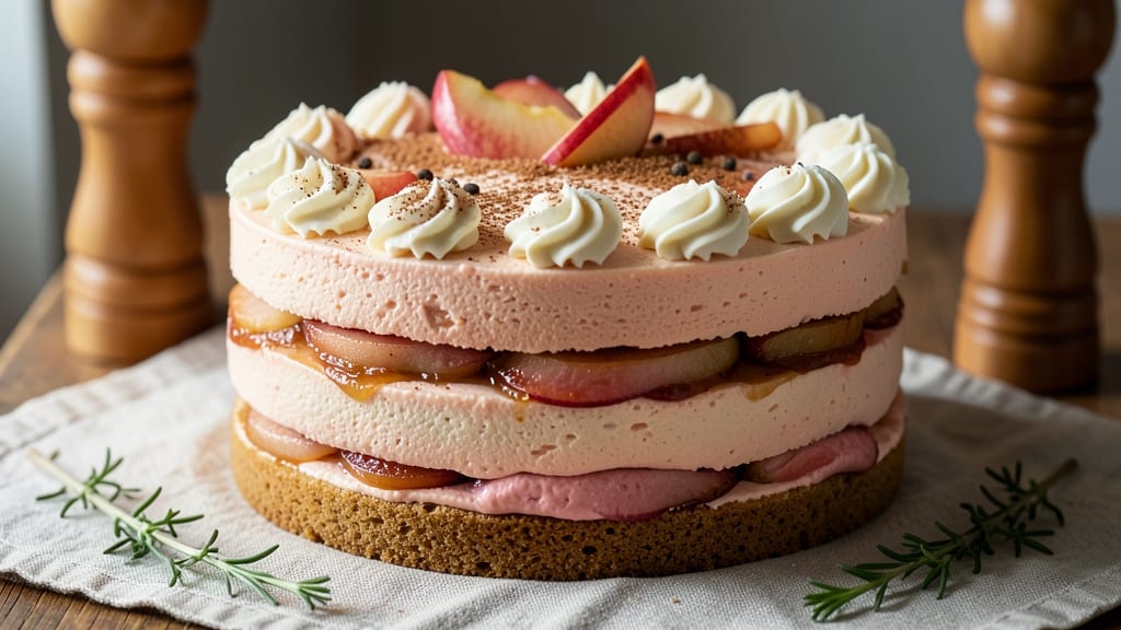 Apple Mousse Cake Recipe: Light-as-Air Layers With Vanilla Bean Magic