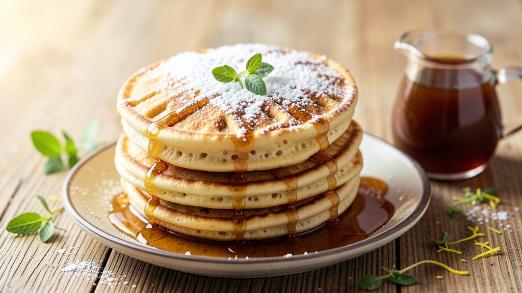 American Pancake Recipe No Egg: Fluffy Stacks With Just Milk and Baking Powder