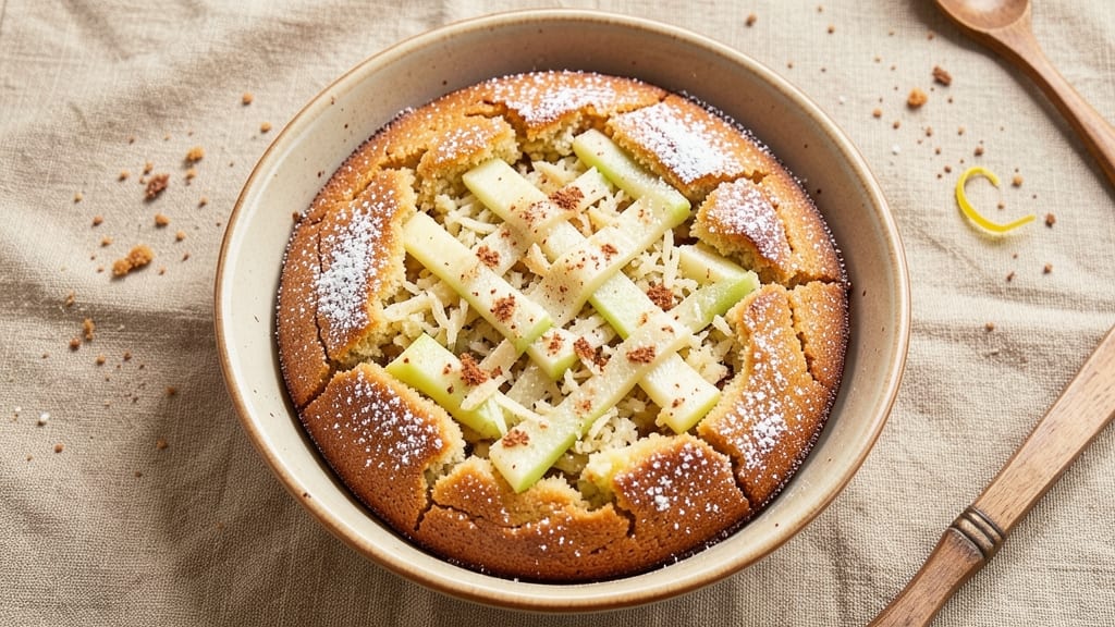 Apple Cake Recipe With Grated Apples: Warm Spiced Apple Filling Between Buttery Layers