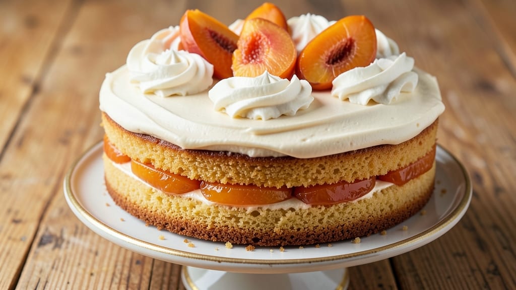Apricot Cream Cheese Cake Recipe: Buttery Layers and Tangy Apricot Zest