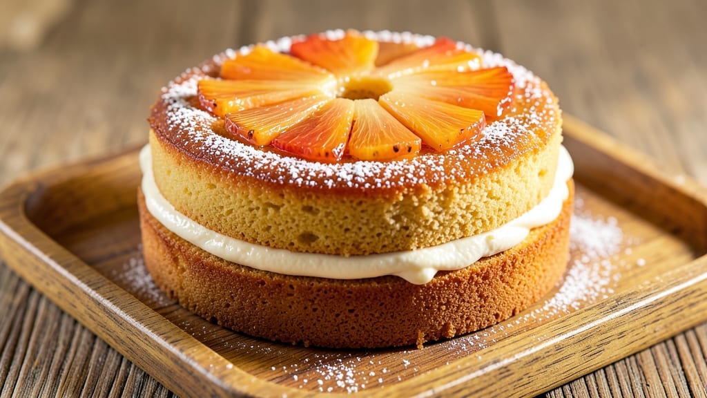 Asian Pineapple Cake Recipe: Tropical Layers With Citrus Zing and Coconut Crunch