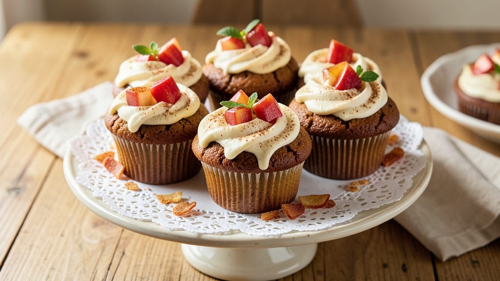 Apple Cake Cupcakes Recipe: Spiced Apple Filling in Mini Bites