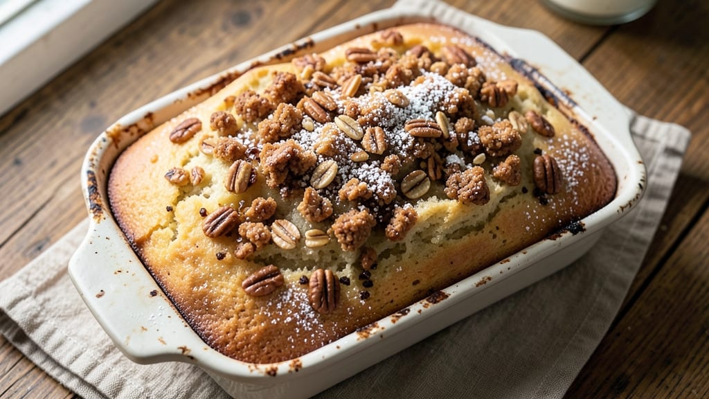 America's Test Kitchen Coffee Cake Recipe: Layered Vanilla Streusel With Moist Crumb Base