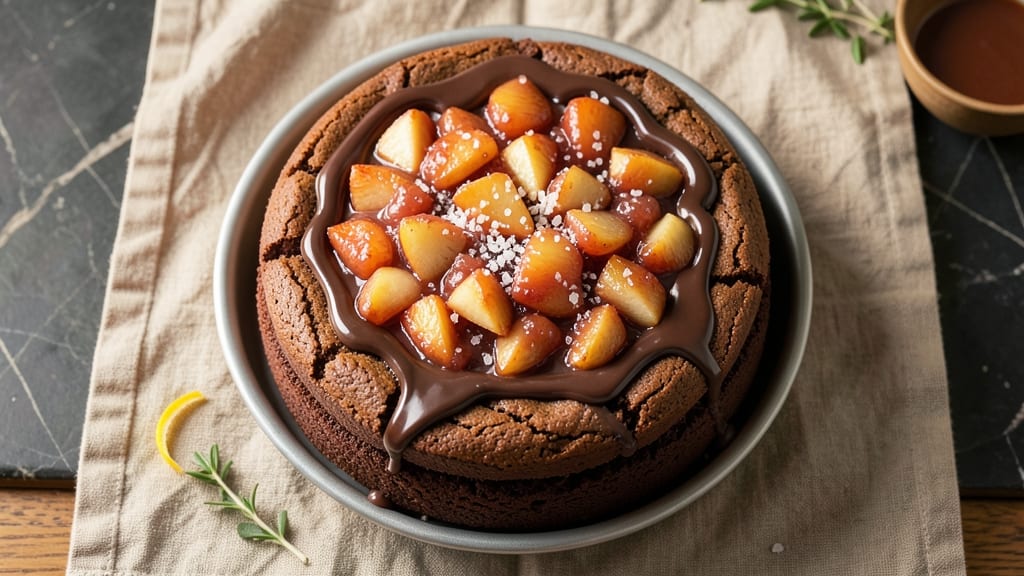 Amish Apple Chocolate Cake Recipe: Warm Spice Streusel Over Fudgy Layers
