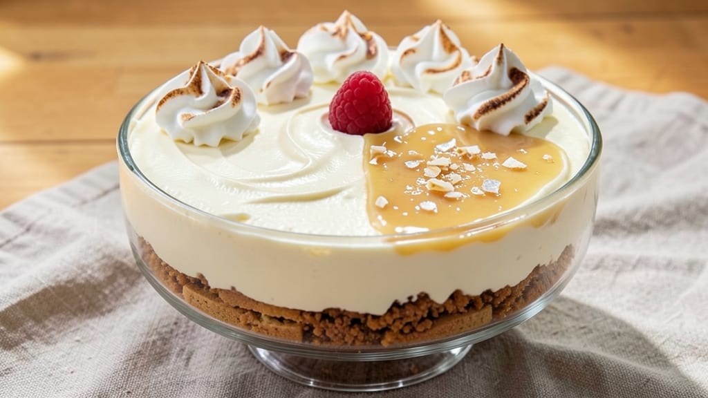 Australian No-Bake Cheesecake Recipe: Cool Creamy Center With Crunchy Base