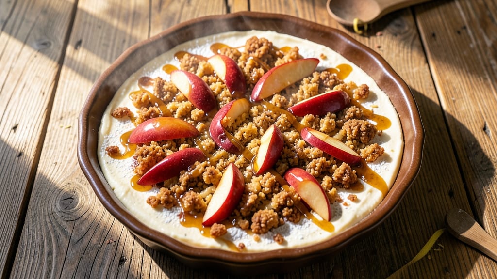 Apple Pie Crumble Cheesecake Recipe: Buttery Crust Meets Spiced Apple Swirl