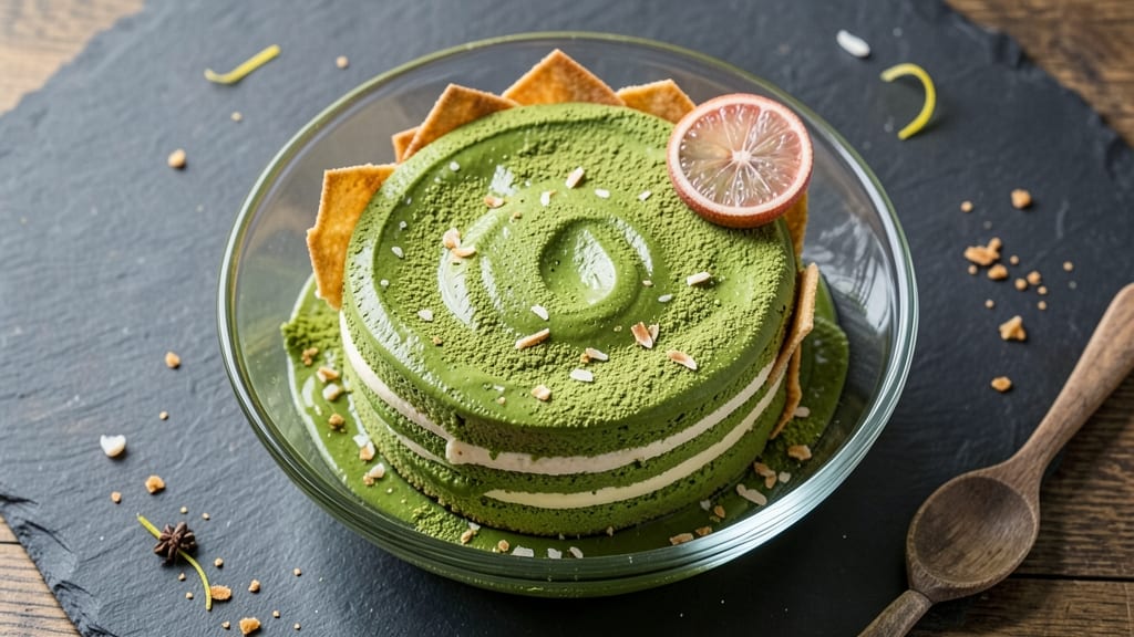Asian Jiggly Cake Recipe: Silky Matcha and Mochi Vibrancy