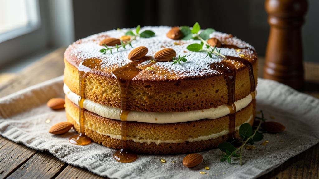 Amaretto Cake Recipe From Scratch: Nutty Liqueur Infusion With Buttery Layers