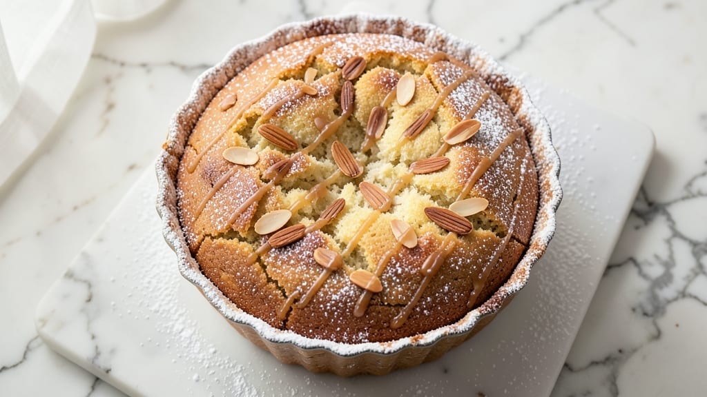Almond Sour Cream Pound Cake Recipe: Nutty Moistness With Vanilla-Infused Layers