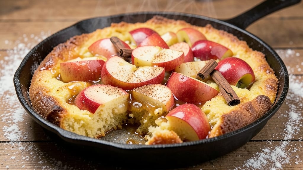 Apple Dump Cake Recipe With Yellow Cake Mix: Warm Spiced Apple Streusel Over Moist Layers