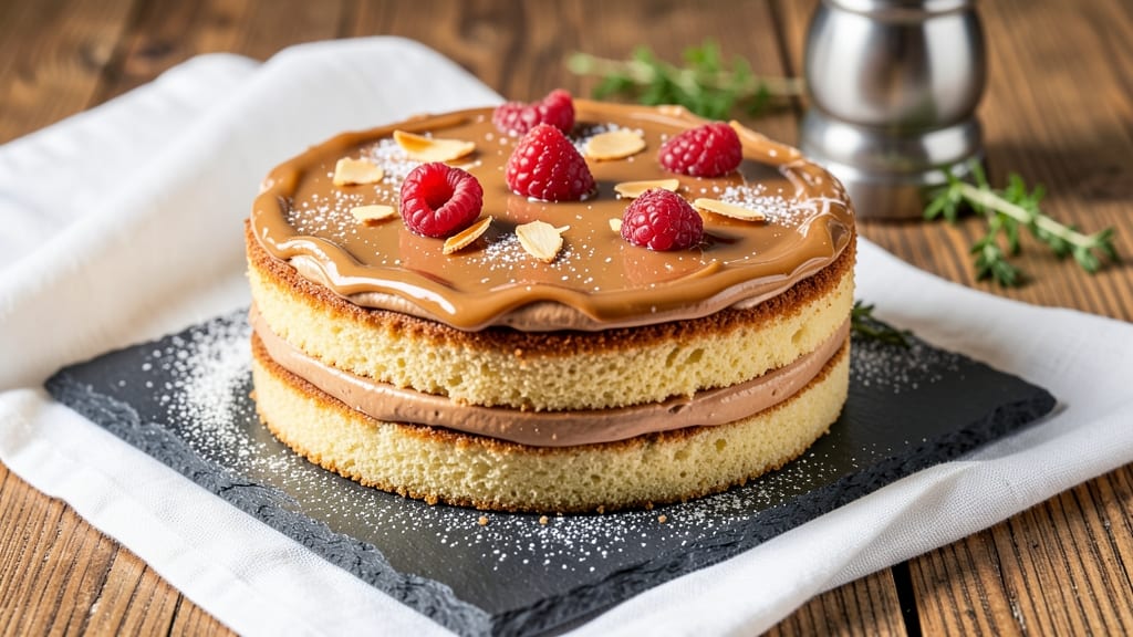 Amaretto Sponge Cake Recipe: Nutty Liqueur Moisture With Crunchy Top