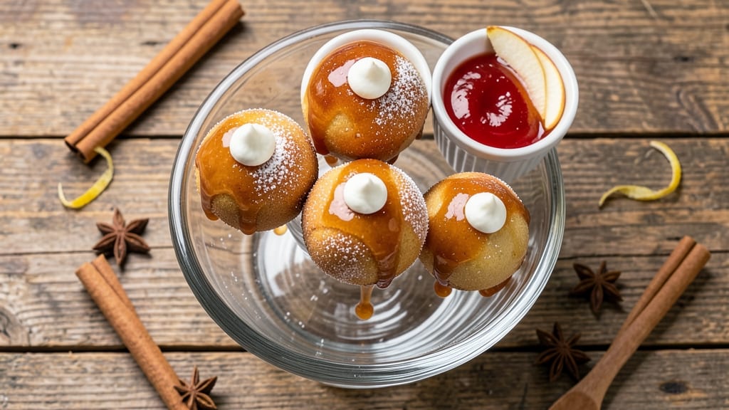 Apple Cider Cake Pops Recipe: Caramel-Drizzled Bites With Spiced Apple Filling