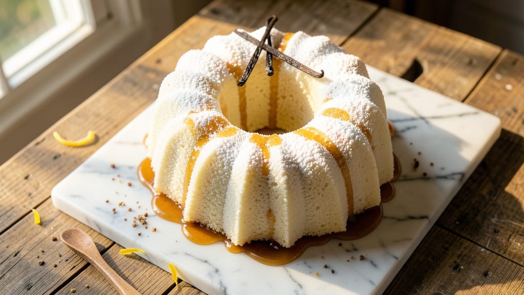 Angel Food Bundt Cake Recipe: Light-as-Air Vanilla with Secret Buttery Swirls