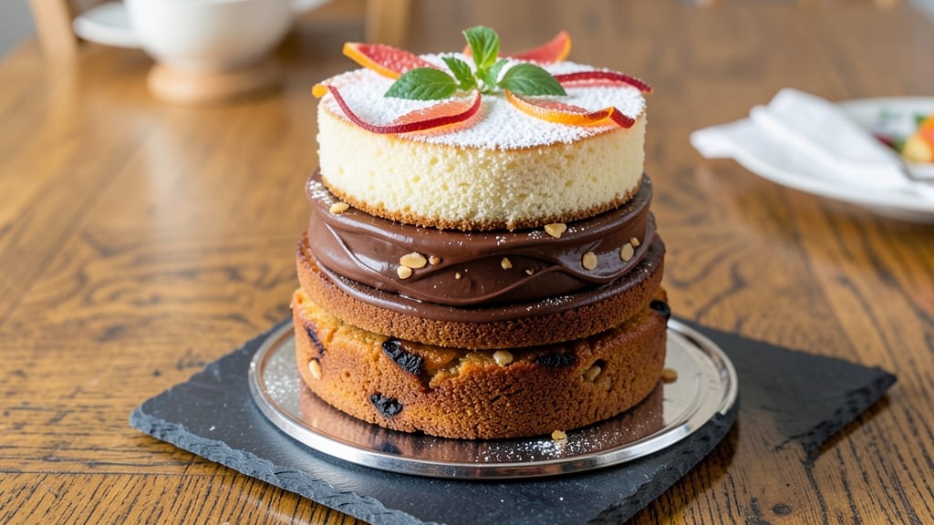 Anne Of Cleves Cake Recipe: Spiced Rum Soaked Layers With Crunchy Topping