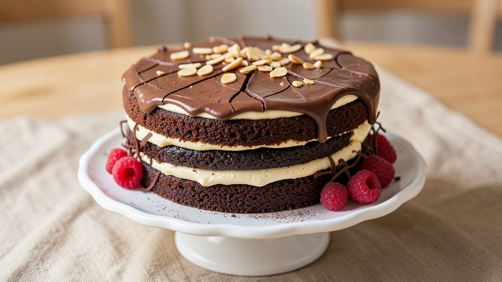 Almond Milk Chocolate Cake Recipe: Fluffy Layers with Rich Cocoa Depth