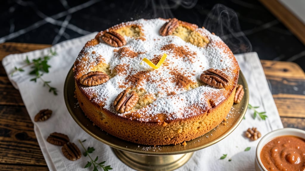 Apple Cider Vinegar Cake Recipe: Tangy Moistness With Buttery Streusel Crown