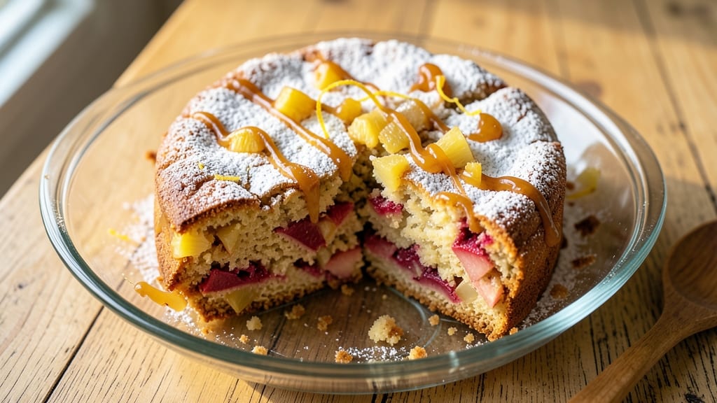 Apple Pineapple Cake Recipe: Tropical Layers With Zesty Citrus Glaze