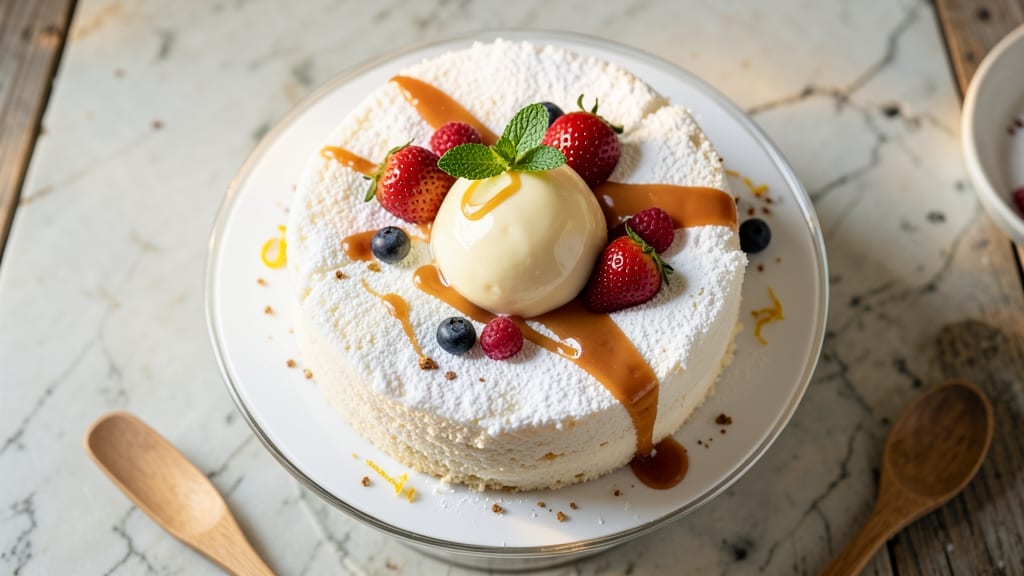 Angel Food Cake Recipe with Pudding and Fruit: Light-as-Air Layers With Creamy Contrast