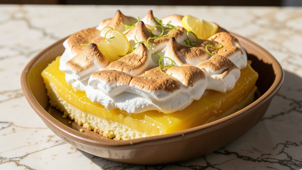 Amalfi Lemon Meringue Cheesecake Recipe: Citrus-Infused Crunch Over Tangy Cream