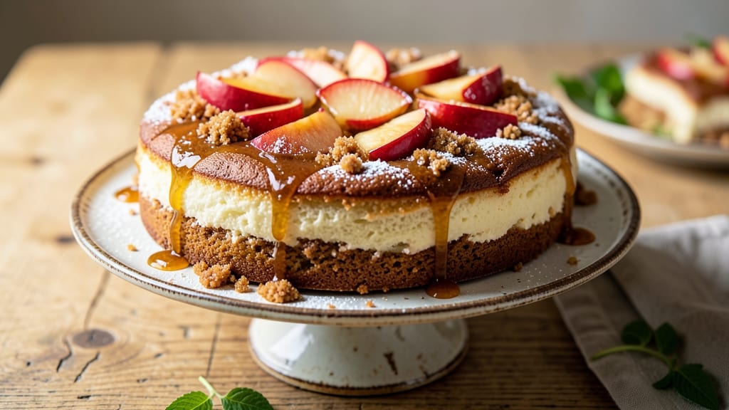 Apple Cake Recipe From Sally's Baking Addiction: Vanilla-Apple Swirl With Buttery Streusel Crown