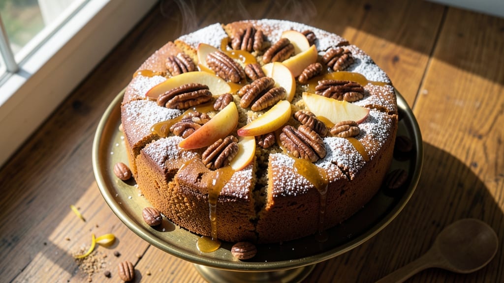 Apple Walnut Pound Cake Recipe: Spiced Moist Crumb with Toasted Nut Crunch