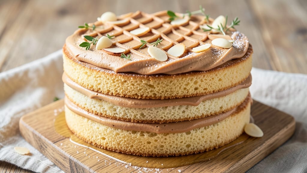 Almond Essence Cake Recipe: Nutty Depth and Moist Layers Baked to Perfection