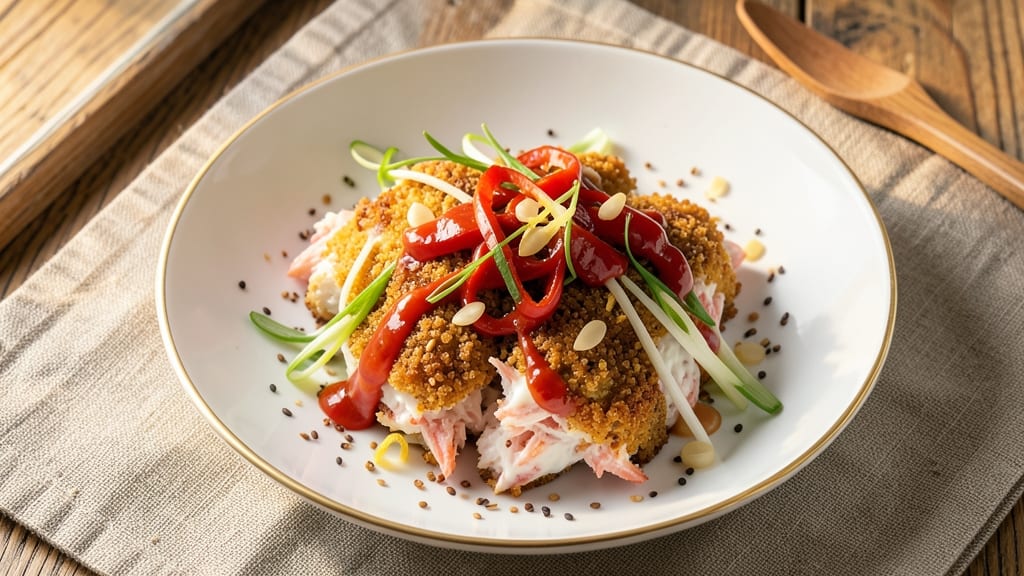 Asian Crab Cakes Recipe: Crispy Panko Crust With Sweet Chili Zing