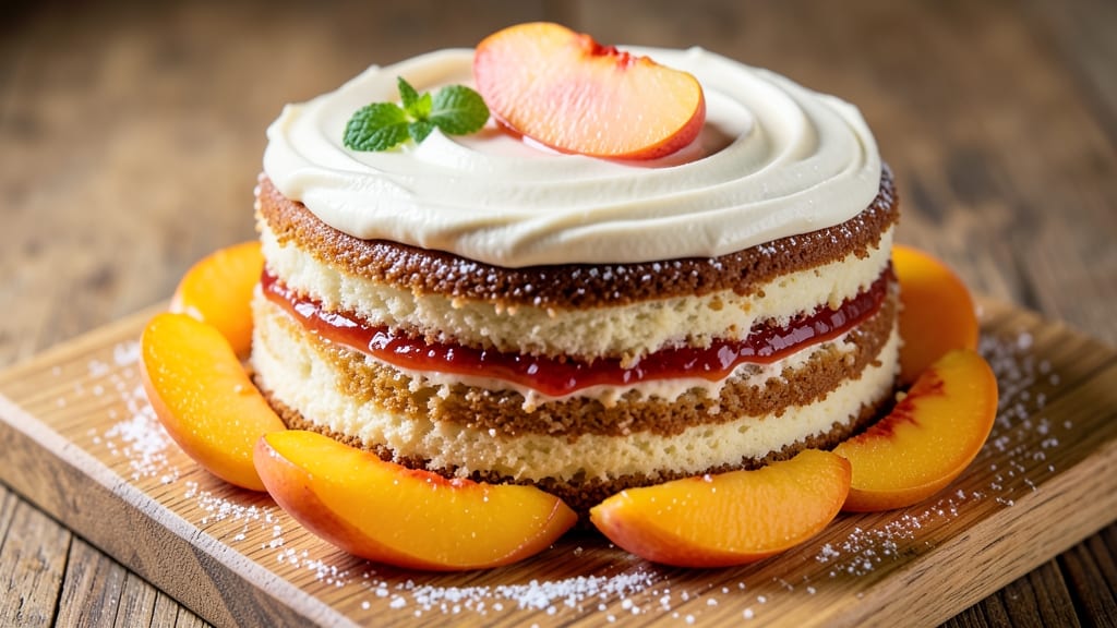 Amazing Peach Cake Recipe: Summer Sunshine in Every Moist Layer