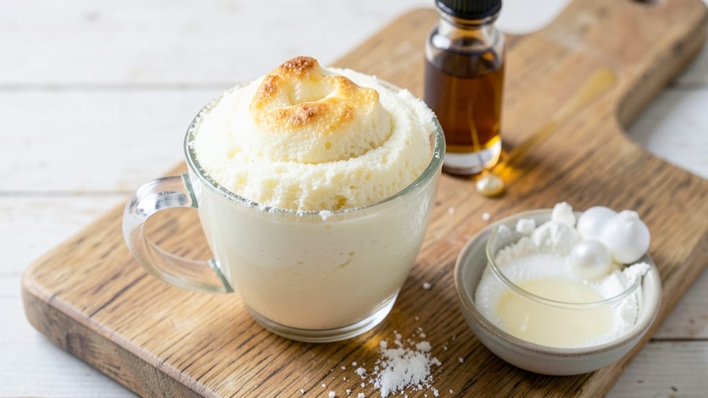 Angel Food Cake in a Cup Microwave Recipe: Light-as-Air Bites in 5 Minutes