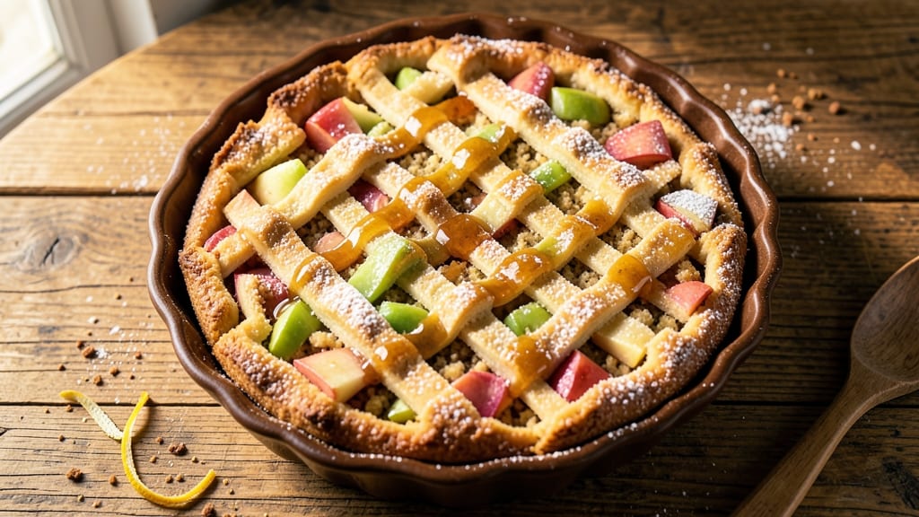 Apple Pie Cake Recipe Details: Flaky Crust Meets Spiced Apple Swirls