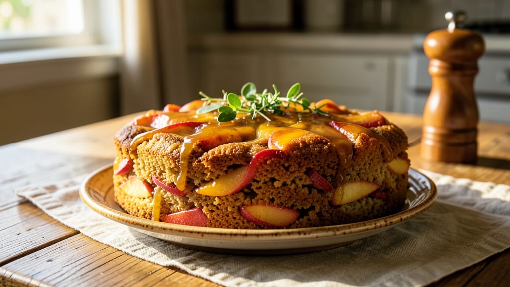 Australian Apple Cake Recipe: Buttery Caramelized Top and Tart Apple Filling