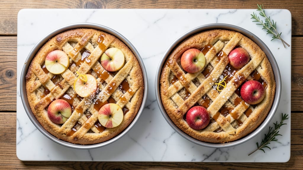 Apple Cake Recipe With Eating Apples: Buttery Streusel Crunch Over Tart Apple Layers