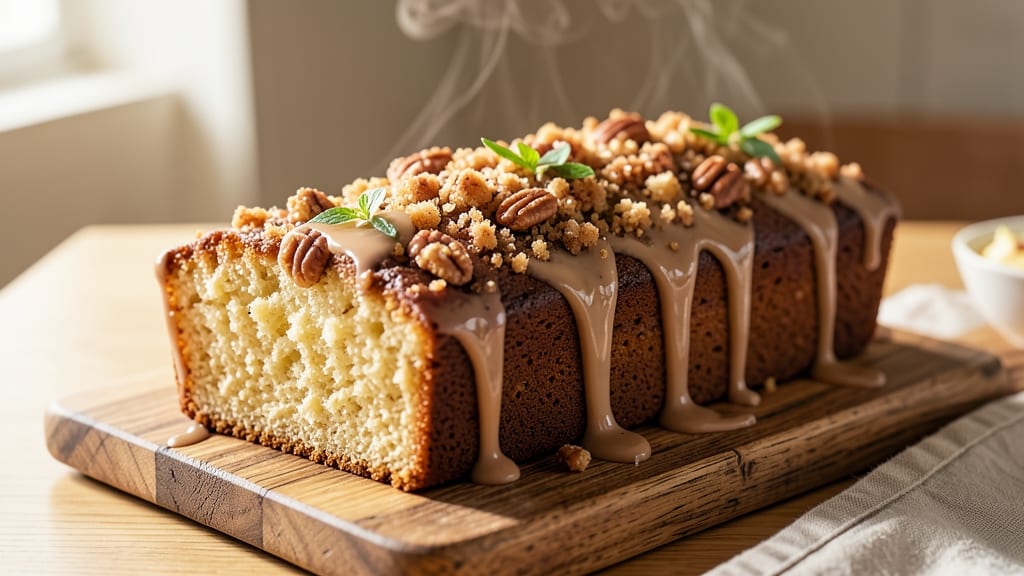 Alton Brown's Coffee Cake Recipe: Buttery Streusel Crown Over Warm Spiced Layers