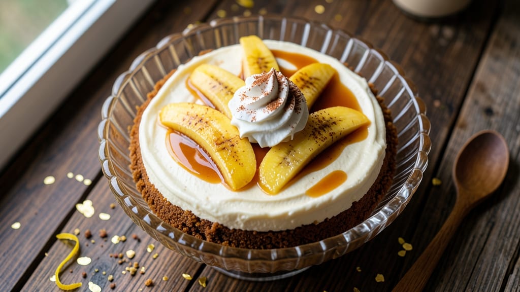 Applebee's Banana Cheesecake Recipe: Caramelized Topping and Creamy Layers