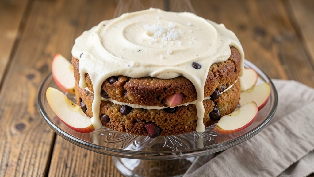 Apple Chocolate Chip Cake Recipe: Warm Spiced Layers and Melty Chips