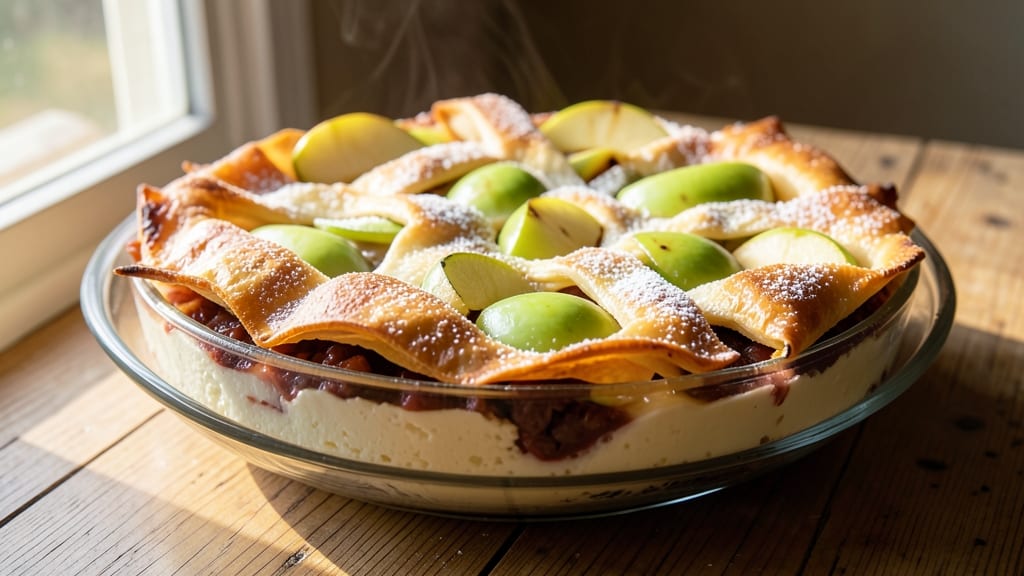 Apple Strudel Cheesecake Recipe: Warm Spiced Apple Layers and Silky Cheese Fusion