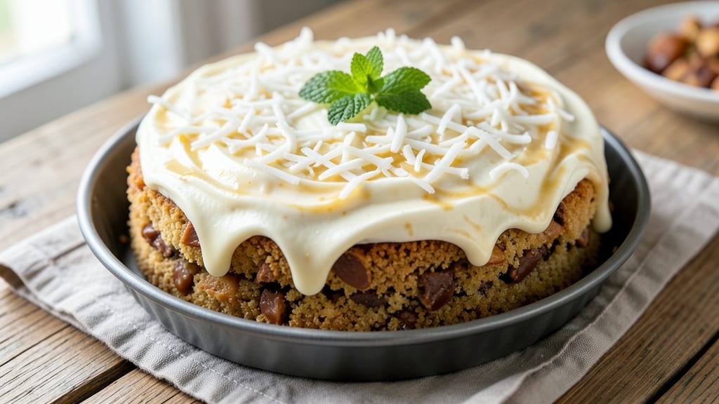 Almond Joy Cake Recipe With Sweetened Condensed Milk: No-Bake Cheesecake Layers With Nutty Crunch