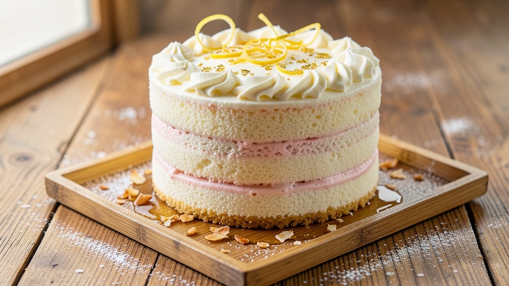 Asian Vanilla Sponge Cake Recipe: Fragrant Jasmine and Vanilla Layers