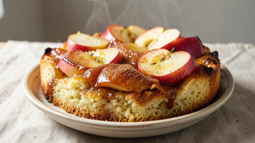 Apple Bake Cake Recipe: Warm Spiced Apple Layers With Buttery Streusel Top