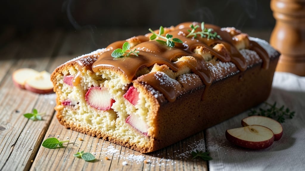 Apple Fritter Loaf Cake Recipe She Likes Milk: Buttery Streusel Crown Over Spiced Apple Layers