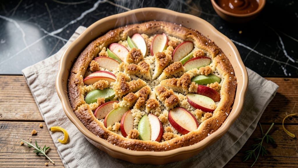 Apple Coffeecake Recipe: Spiced Streusel Crown Over Warm Apple Filling