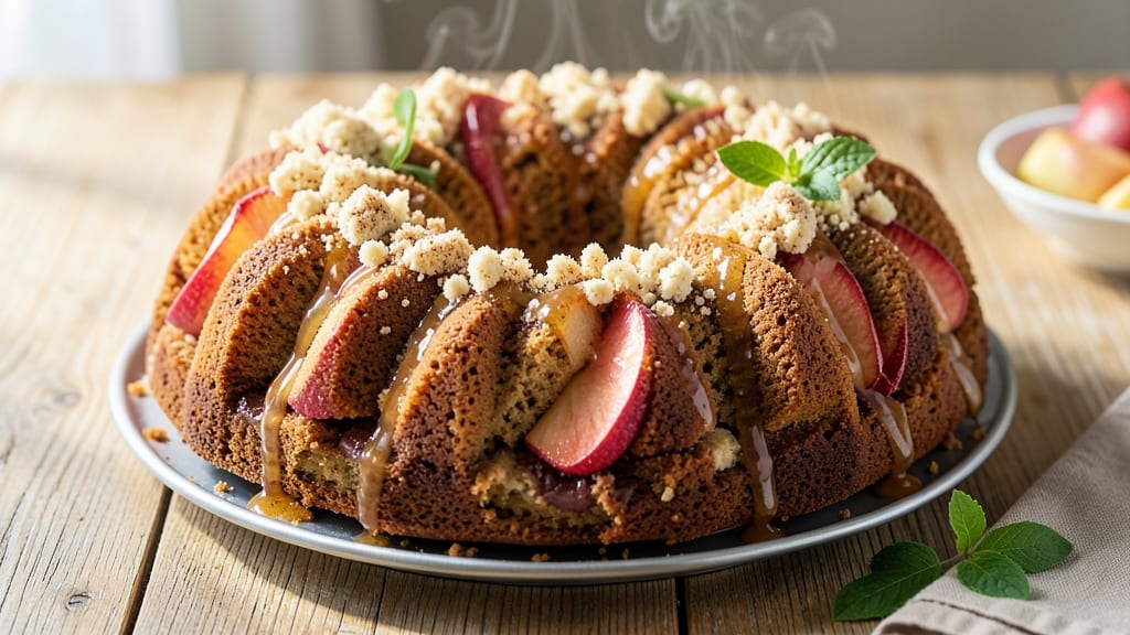Apple Bundt Coffee Cake Recipe: Caramelized Spice Rings With Moist Vanilla Core