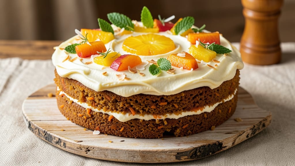 Aloha Carrot Cake Recipe: Tropical Sunshine in Every Moist Bite