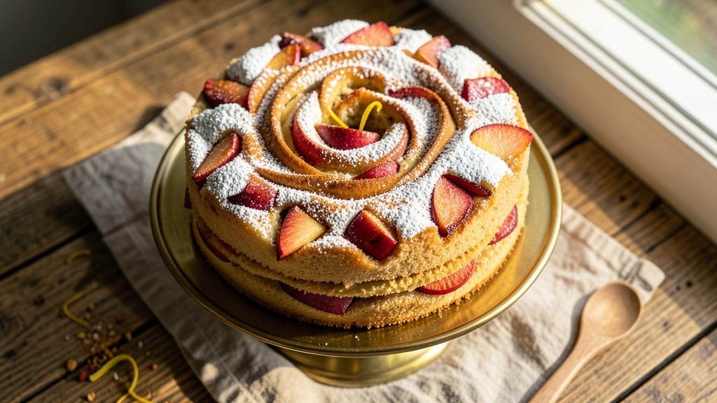 Apple Cinnamon Donut Cake Recipe: Warm Spiced Layers With Vanilla Glaze Drizzle