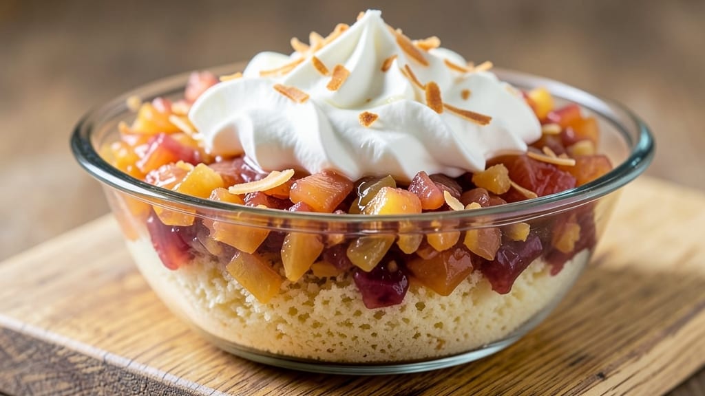 Angel Food Cake, Crushed Pineapple, and Cool Whip Recipe: Light-as-Air Layers With Tropical Twist